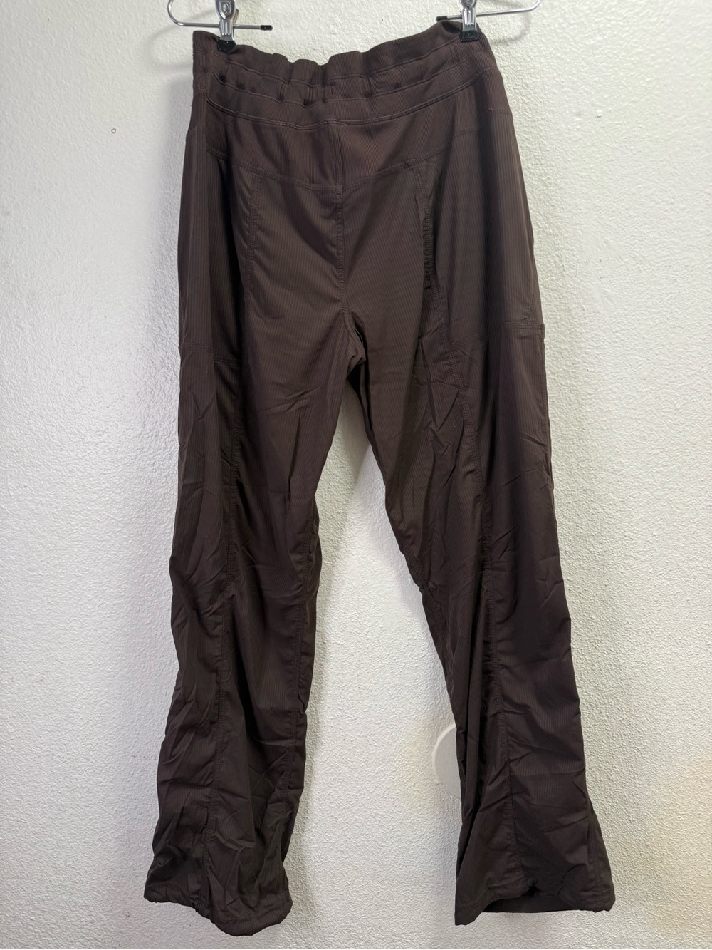 lululemon dance estudio 32” women size 10 Wide-Leg Drawstring Pants — Brown - Picture 6 of 11